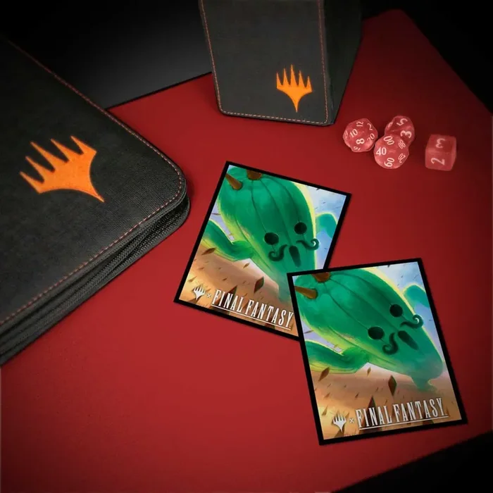 Magic The Gathering®—FINAL FANTASY™ Jumbo Cactuar 100ct Deck Protector Sleeves