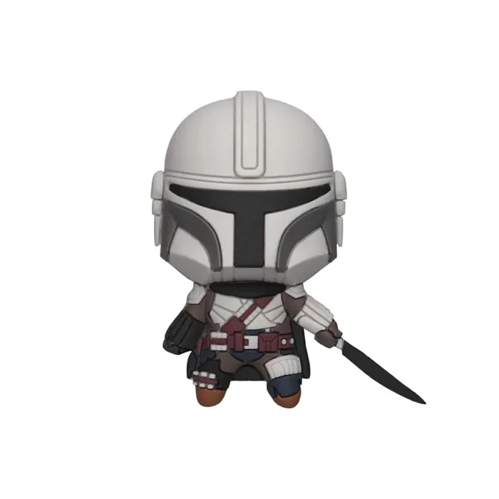 MANDALORIAN – Mando with Darksaber – 3D Foam Collectible Magnet