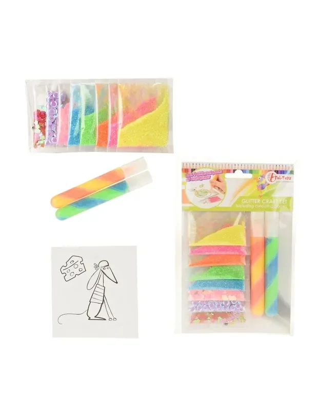 Manualidad – Pintar con purpurina