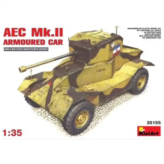 Maqueta AEC Mk.2 Armoured Car 1/35 – Mini Art 35155
