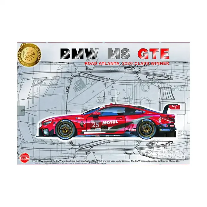 Maqueta BMW M8 GTE 2020 Road Atlanta Class Winner