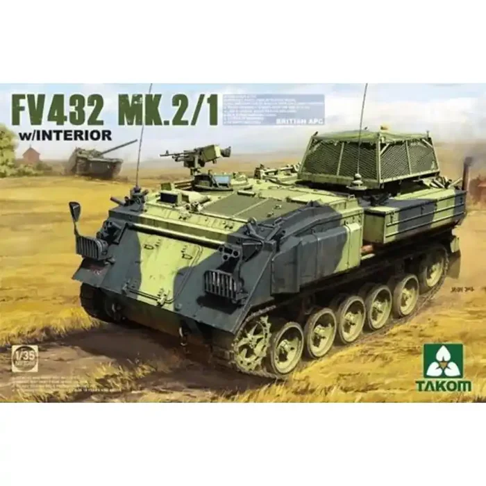 Maqueta British APC FV432 Mk.2 / 1 con el interior