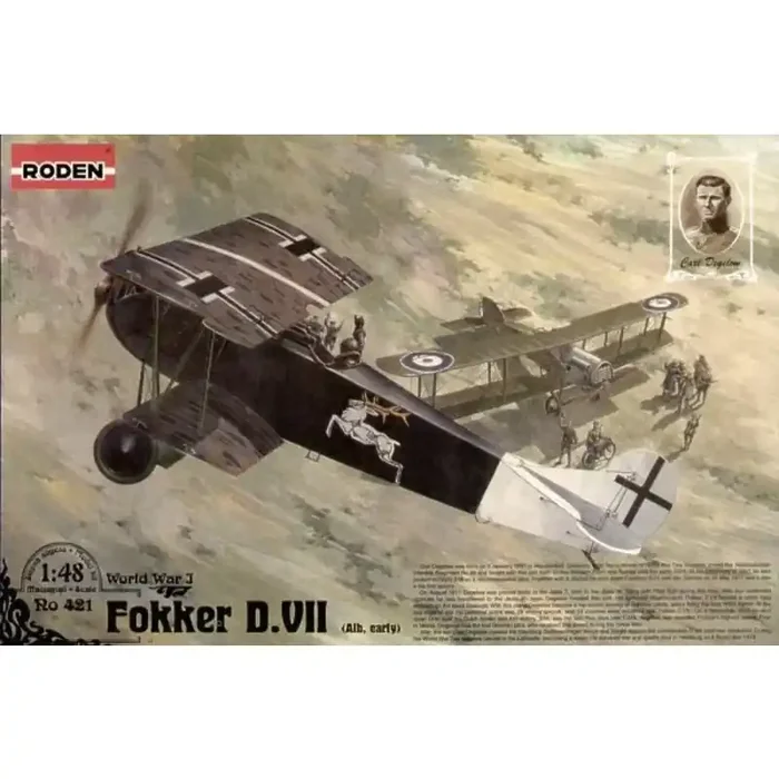 Maqueta Fokker D.VII Alb (early)