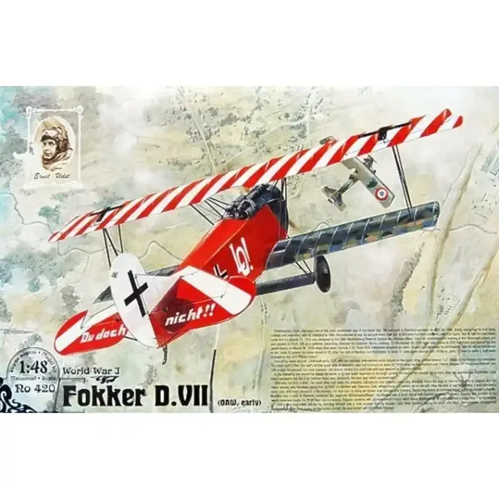 Maqueta Fokker D.VII (OAW built early)