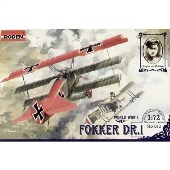 Maqueta Fokker Dr.I Triplane