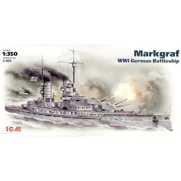 Maqueta Margraf WWI German battleship
