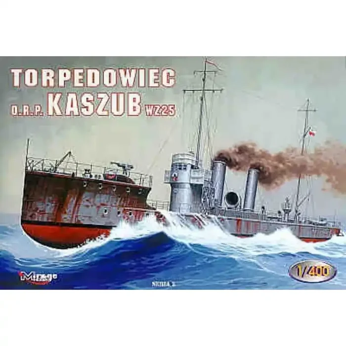 Maqueta ORP Kaszub WZ.25 torpedo ship