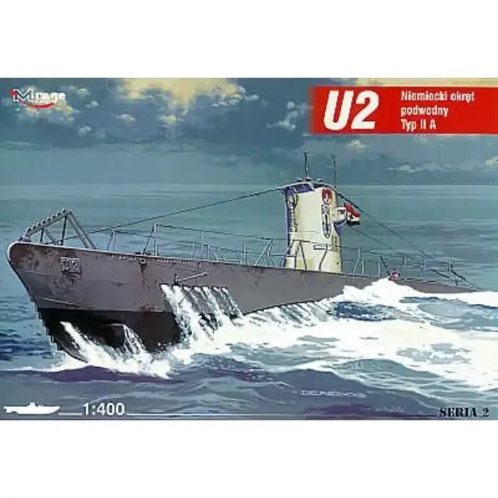 Maqueta U-Boat U2 typ IIA (submarine)