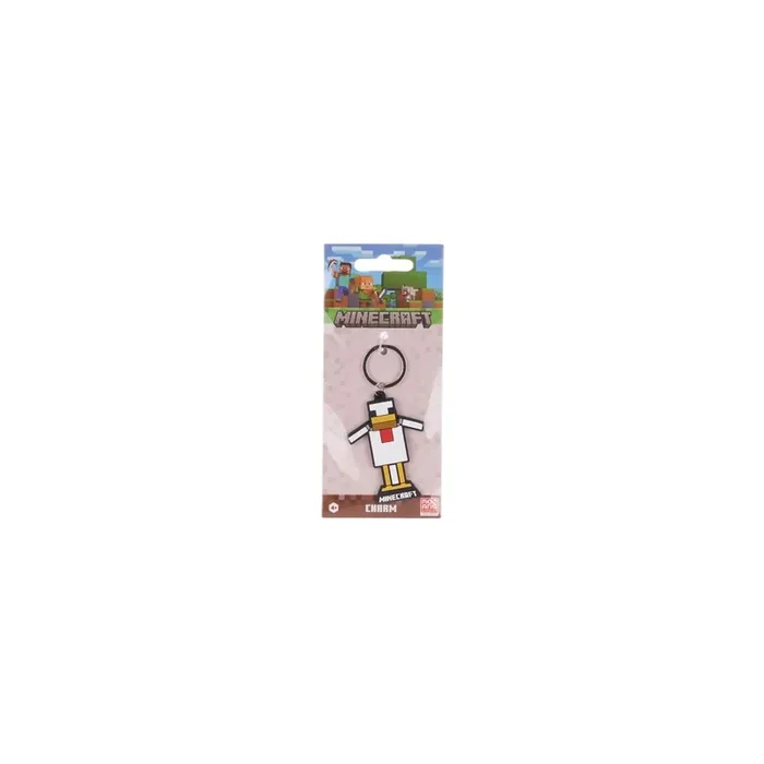 MINECRAFT – Duck – Rubber Keychain