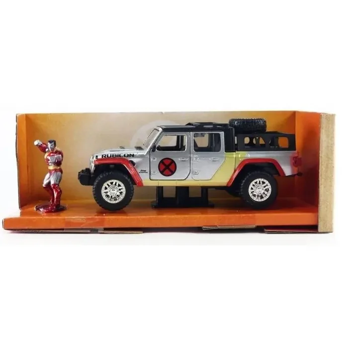 Miniatura JEEP Gladiator 2020 con figura COLOSO