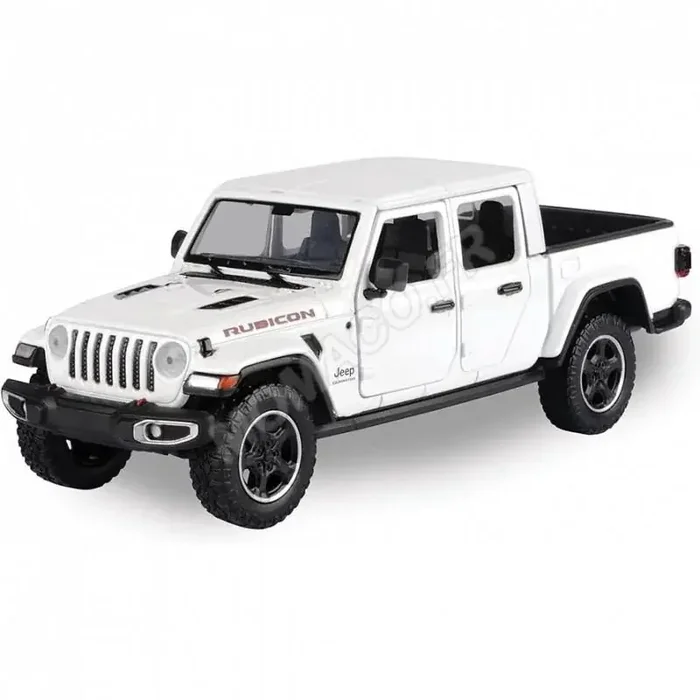 Miniatura Jeep gladiator rubicon hardtop 2021 white