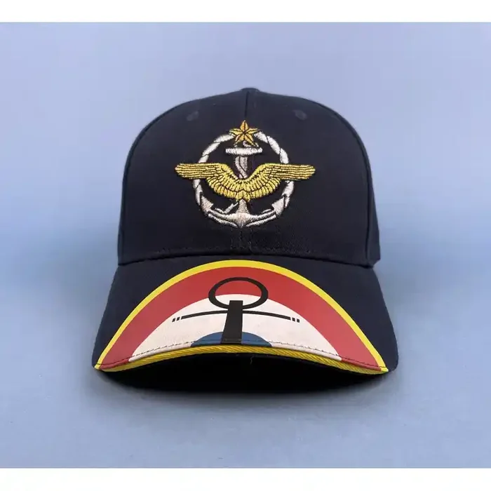 Naval Air Cap (embroidered and printed, cotton/velcro)