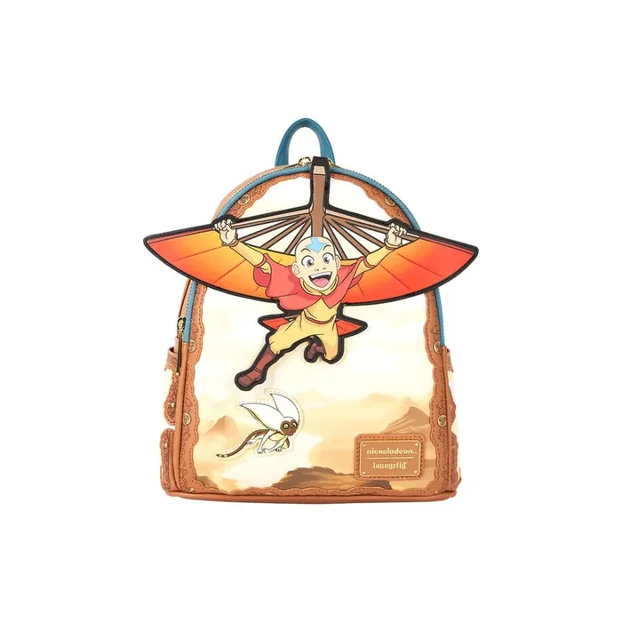 Nickelodeon by Loungefly Mini Backpack Avatar The Last Airbender Aang Glider Staff
