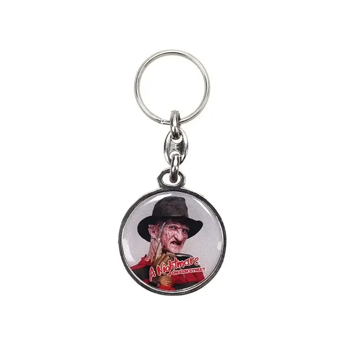 Nightmare on Elm Street Freddy Metal Keychain