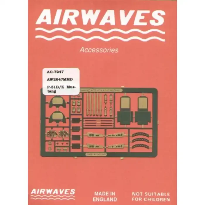 North American P-51D/K Mustang (diseñado para ser ensamblado con maquetas de Academy)