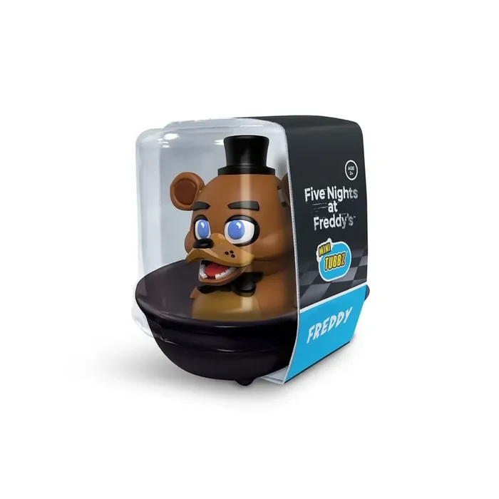 Numskull – Mini TUBBZ Bath Duck – Five Nights at Freddy‘s – Freddy (Bathtub Edition) – 8cm