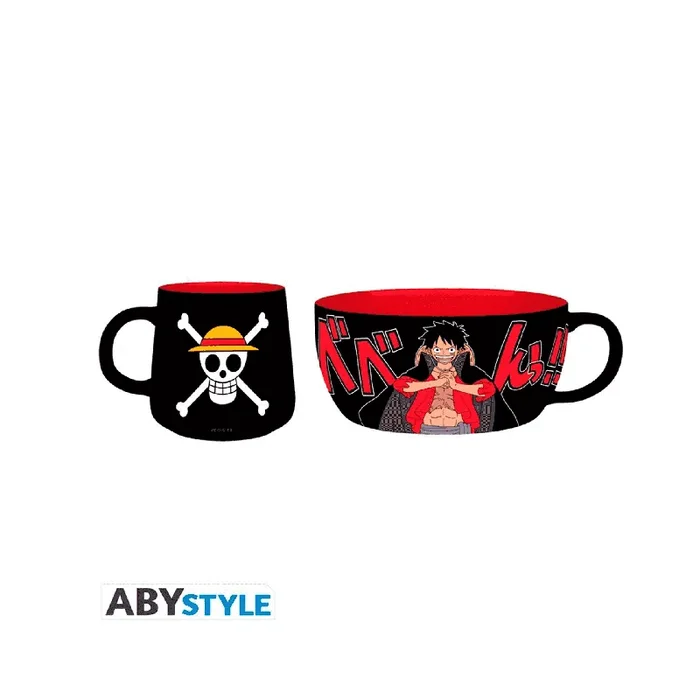 One Piece Set Desayuno Taza + Bol