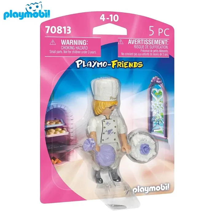 Pastelera Playmobil (70813) pastry chef Playmofriends