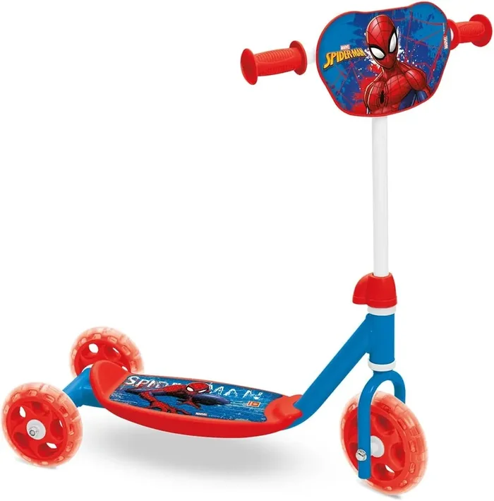 Patinete – Marvel Spider-man rojo/azul (3 ruedas)