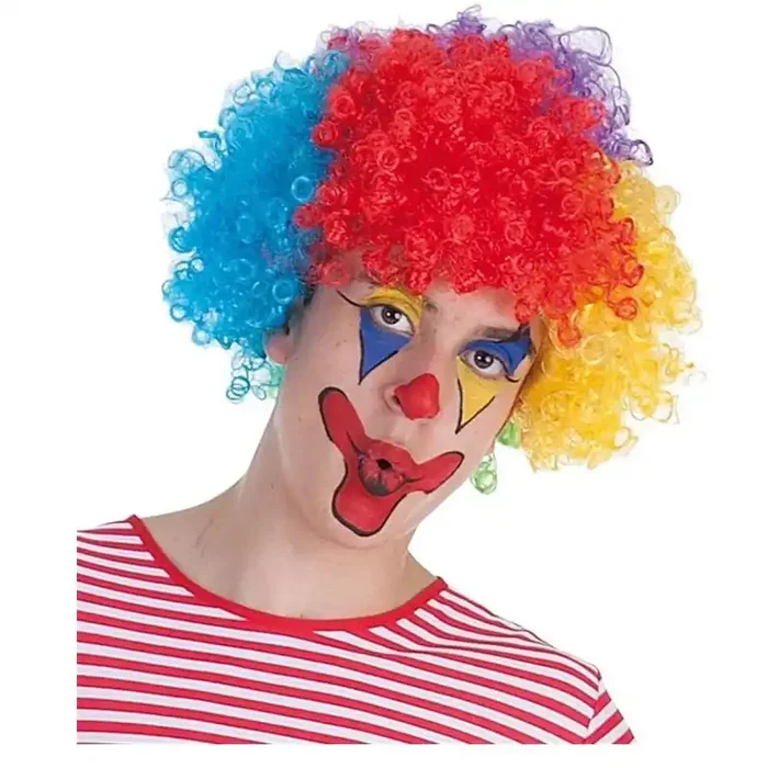 PELUCA PAYASO MULTICOLOR