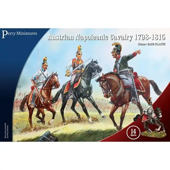 Perry Miniatures – Caballería napoleónica «alemana» austríaca (coraceros, dragones, chevauxlegers) 1798-1815