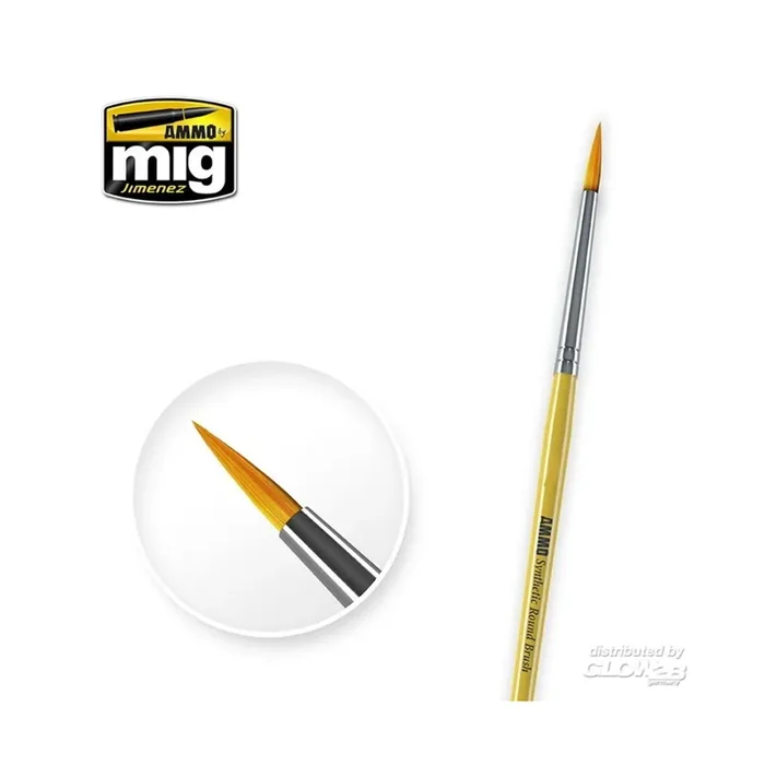 Pincel 12 Synthetic Quarter Round Brush