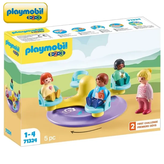 Playmobil 123 carrusel con función de contar (71324)