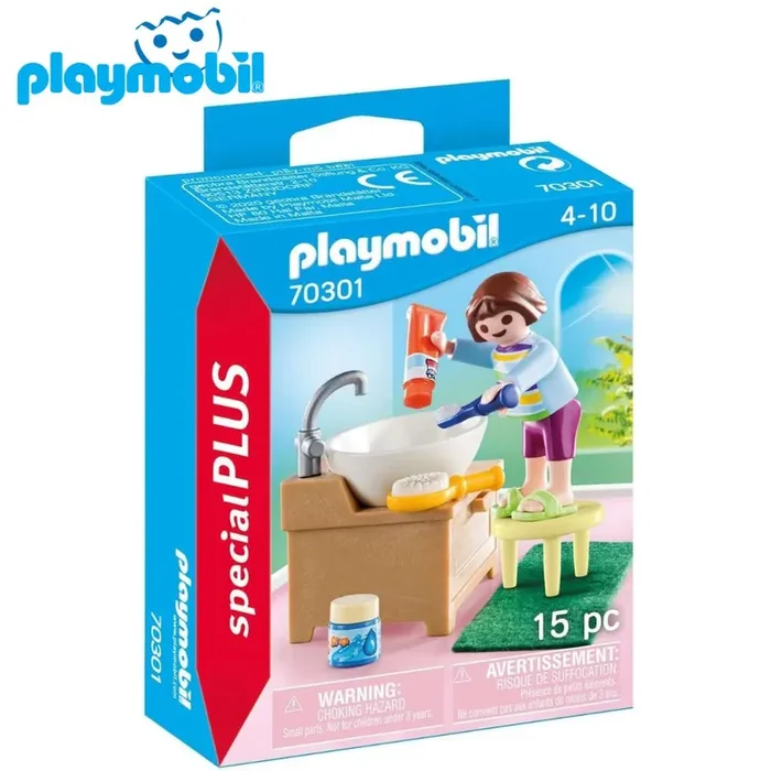 Playmobil 70301 niña con lavabo Special Plus
