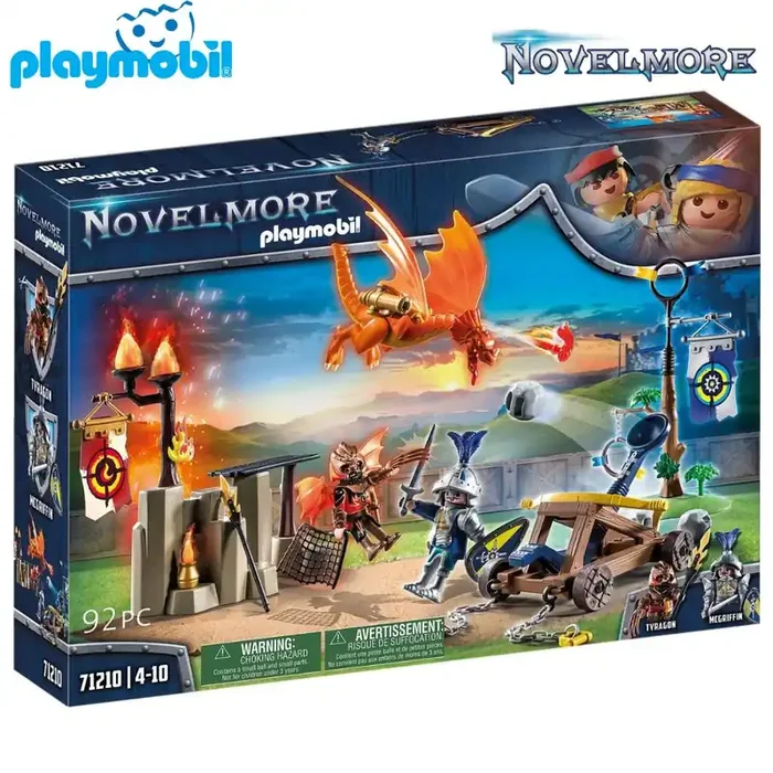 Playmobil 71210 zona de batalla Novelmore vs Burnham Raiders