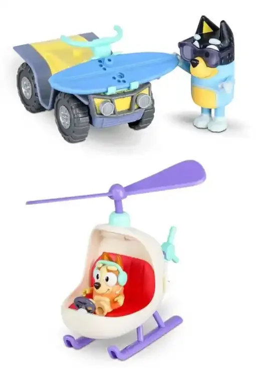 Playset – Bluey Vehiculo con figura (Serie 3)