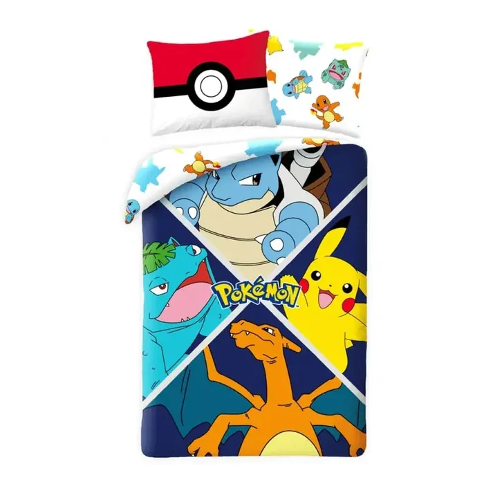Pokemon Bedding Set Ver. 1 140 x 200 cm / 70 x 90 cm