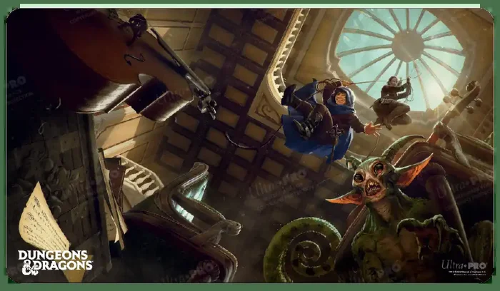 Portada Serie Claves de la Bóveda Dorada Alfombrilla de Juego Estándar para Calabozos y Dragones