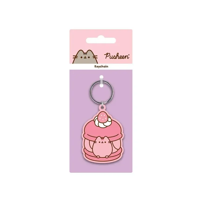 PUSHEEN – Macarons – PVC Keychains