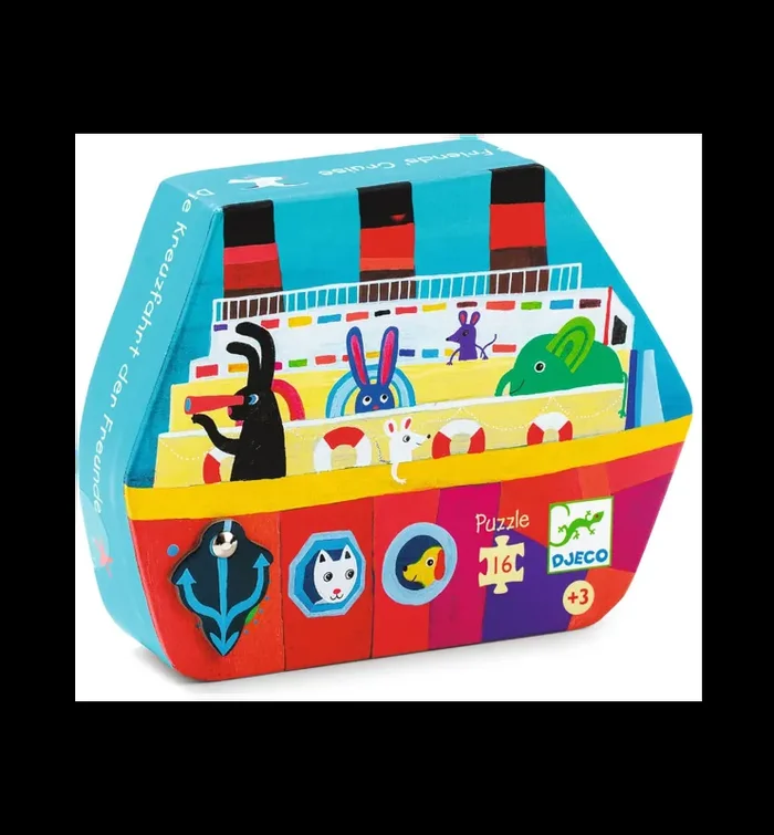 Puzle El crucero de los amigos DJECO
