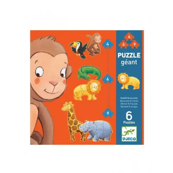 Puzzle Gigante Oustiti y su amigos djeco