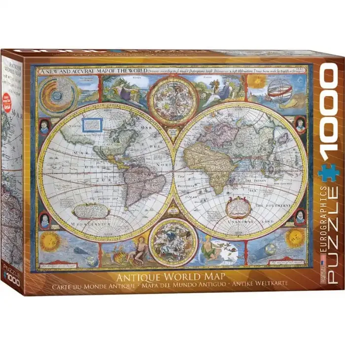 Puzzles Educa El Mundo, Mapa Político 1500 Piezas