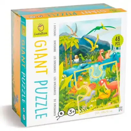 Puzzles hasta 50 piezas Puzzle Gigante Los Dinosaurios – 48 piezas