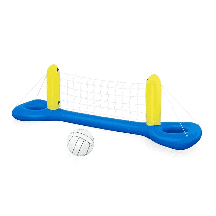 Red Hinchable Voleyball Juego de Piscina 241×61 cm