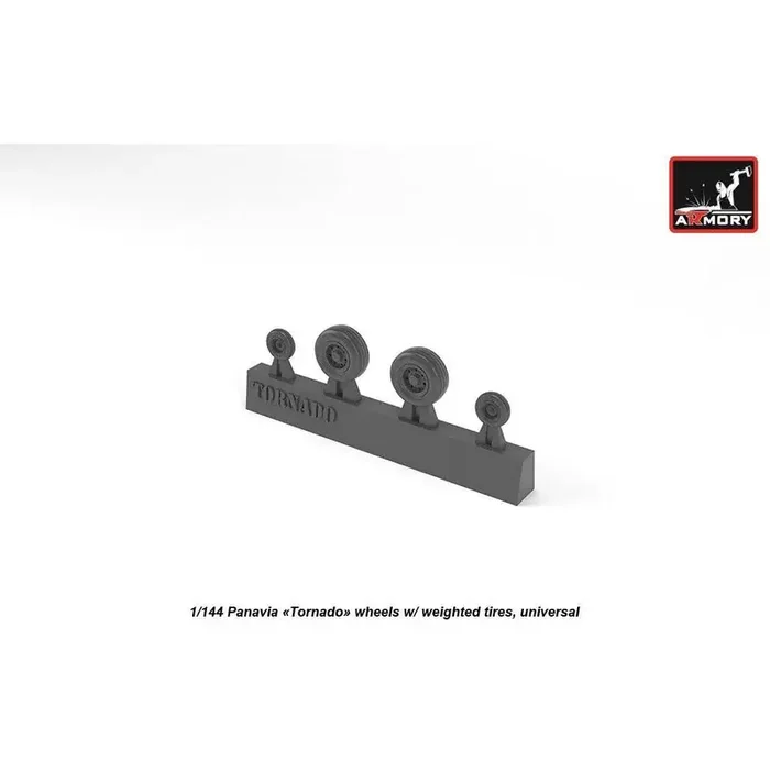 Ruedas Panavia Tornado ECR / GR.1 / GR.4, ponderadas (diseñadas para ser usadas con kits de Academia, Dragon, Italeri, L & S, Ma