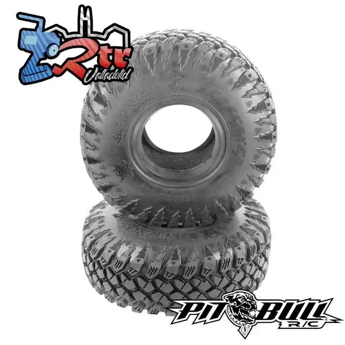 Ruedas PitBull 1,55″ Braven Berserker Alien con espumas PB9016AK