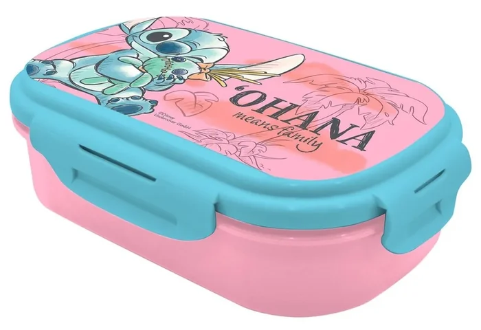 Sandwichera – Con cubierto Stitch Ohana