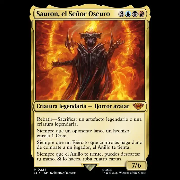 Sauron, the Dark Lord M 0224 LTC