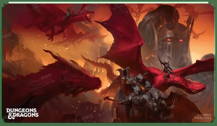 Serie de cubiertas Dragonlance Shadow of the Dragon Queen Standard Gaming Playmat for Dungeons & Dragons