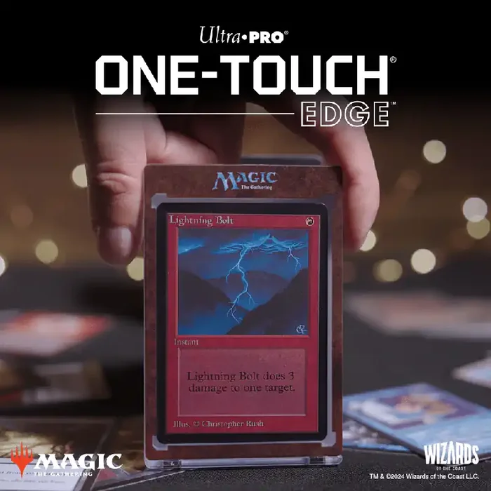 Single 35pt ONE-TOUCH Edge – Printed Magnetic Card Holder (Classic) for Magic The Gathering