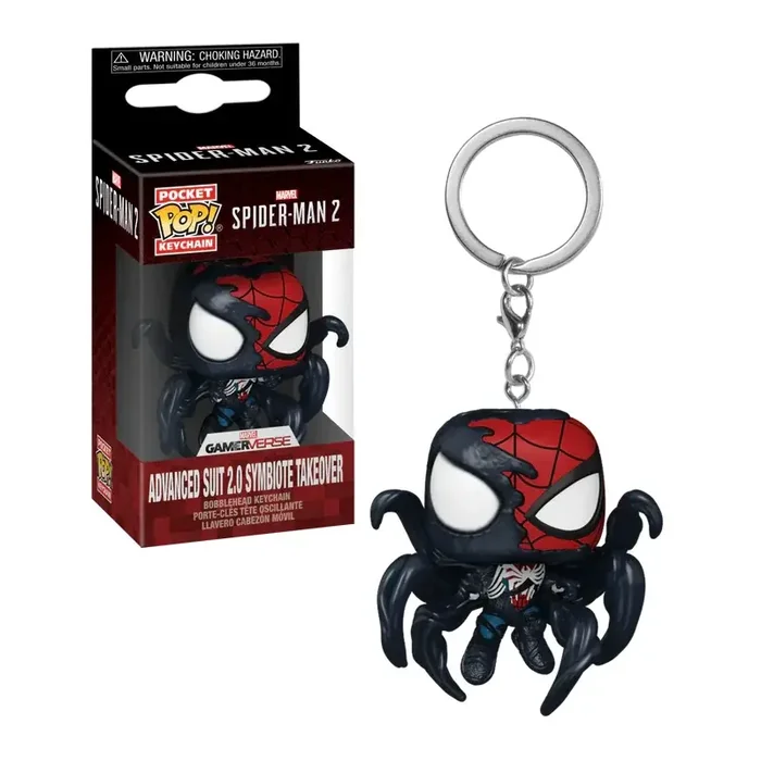 SM2VG – Pocket Pop Keychains – Advanced Suit 2.0 Symbiote Takeover