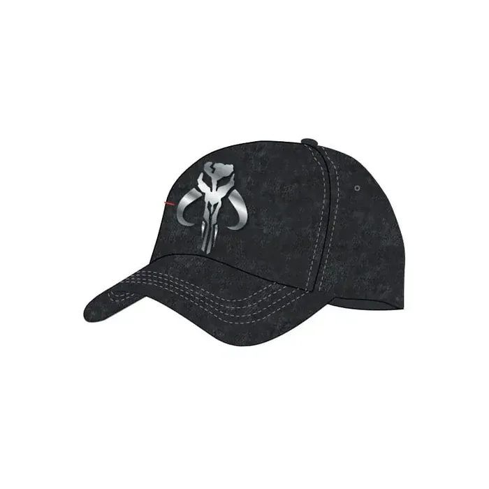Star Wars The Mandalorian hip hop cap Cap Silver Crest