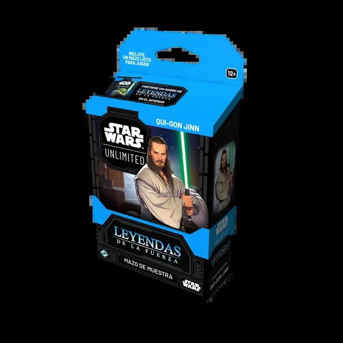 Star Wars Unlimited Leyendas de la Fuerza – Mazo Qui-Gon Jinn