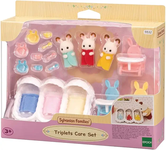 Sylvanian – Familia Conejo Habitación de los trillizos 05532