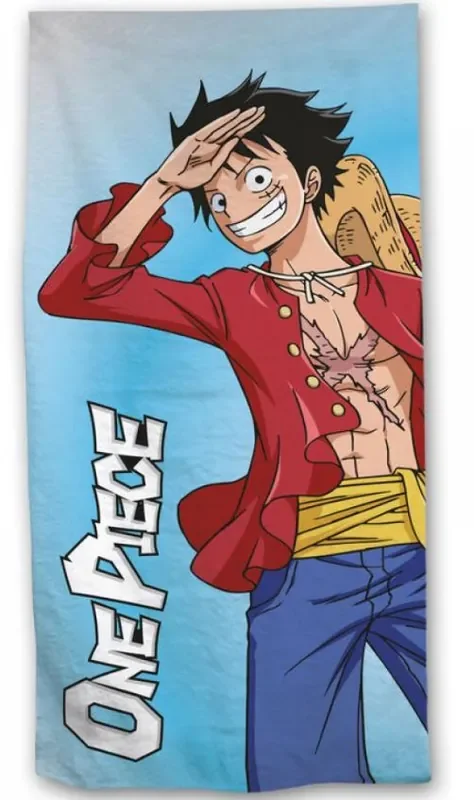 Toalla Playa – One Piece (Azul)