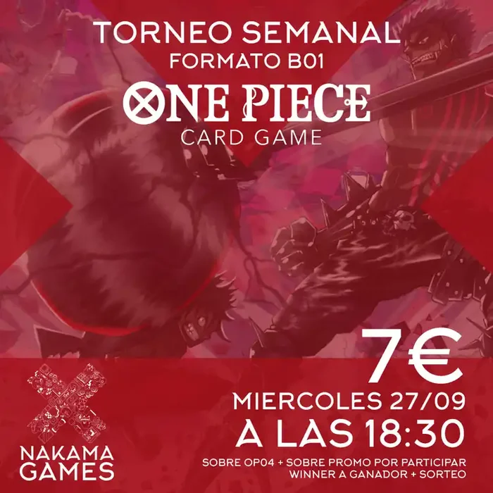 Torneo Semanal One Piece 27/09